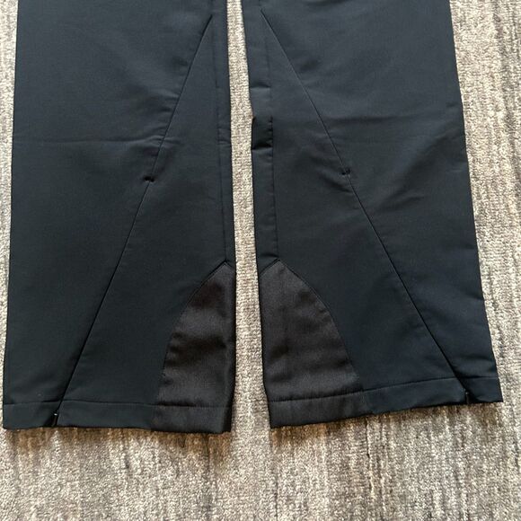 Athleta black soft shell ski pants, bottom zip, size 10 T - Picture 4 of 7